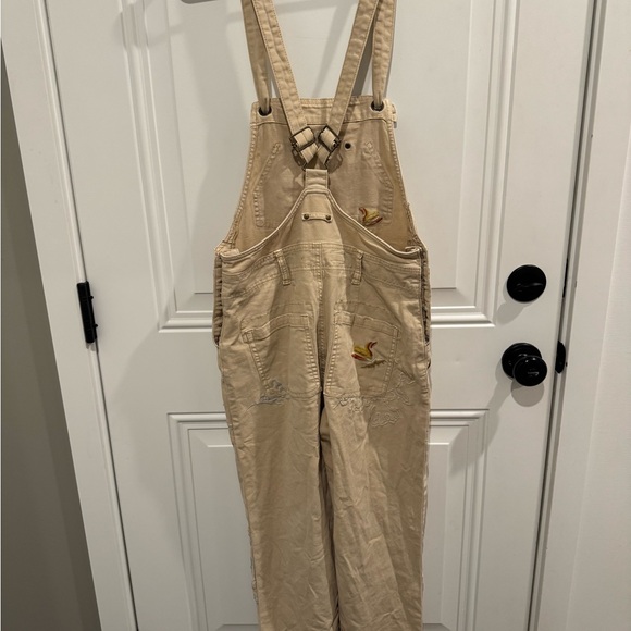 Anthropologie Pilcro The Wanderer Embroidered Overalls - Picture 3 of 6